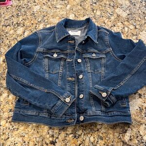 Old Navy girls Jean Jacket - 10/12 Classic Blue